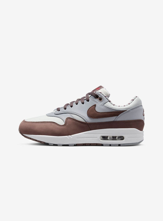 Nike Air Max 1 Premium Shima Shima Baskets Blanc Gris Homme Femme - 1