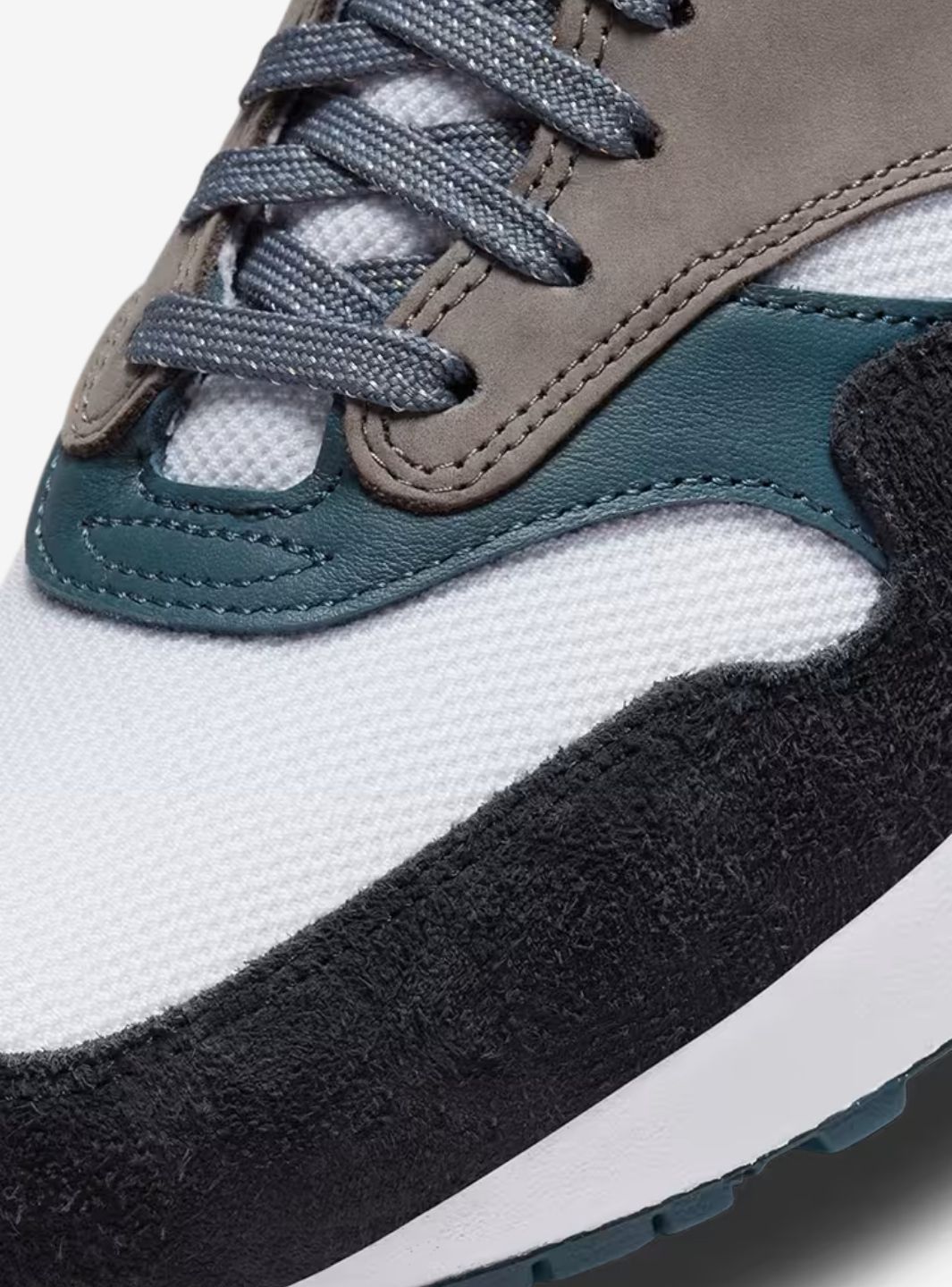 Nike Air Max 1 Escape Treeline Baskets Blanc Bleu Homme Femme - 7