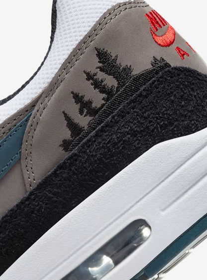 Nike Air Max 1 Escape Treeline Baskets Blanc Bleu Homme Femme - 8