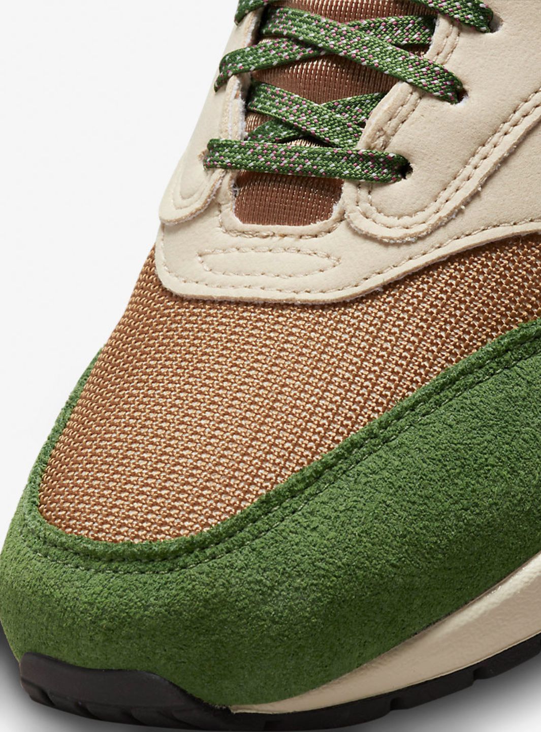 Nike Air Max 1 SH Treeline Baskets Vert Beige Homme Femme - 3