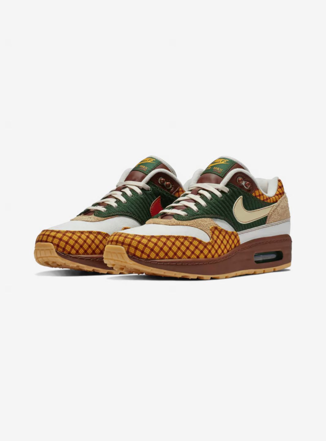 Nike Air Max 1 x Missing Link Susan Baskets Beige Multicolore Homme Femme - 2