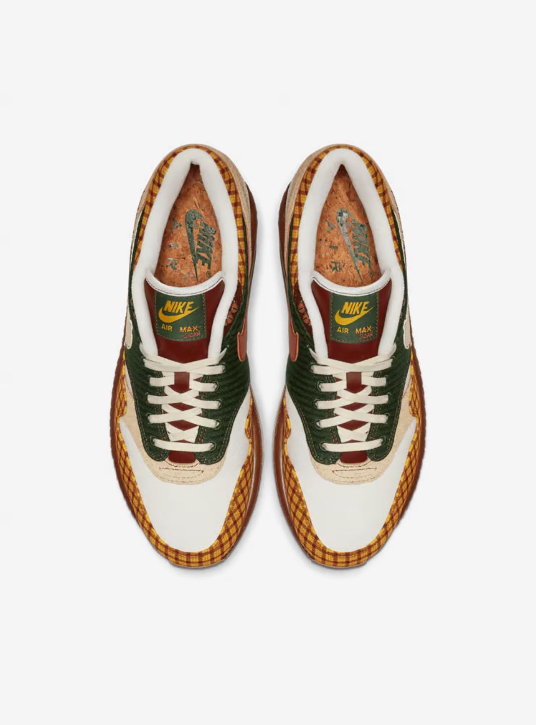 Nike Air Max 1 x Missing Link Susan Baskets Beige Multicolore Homme Femme - 3