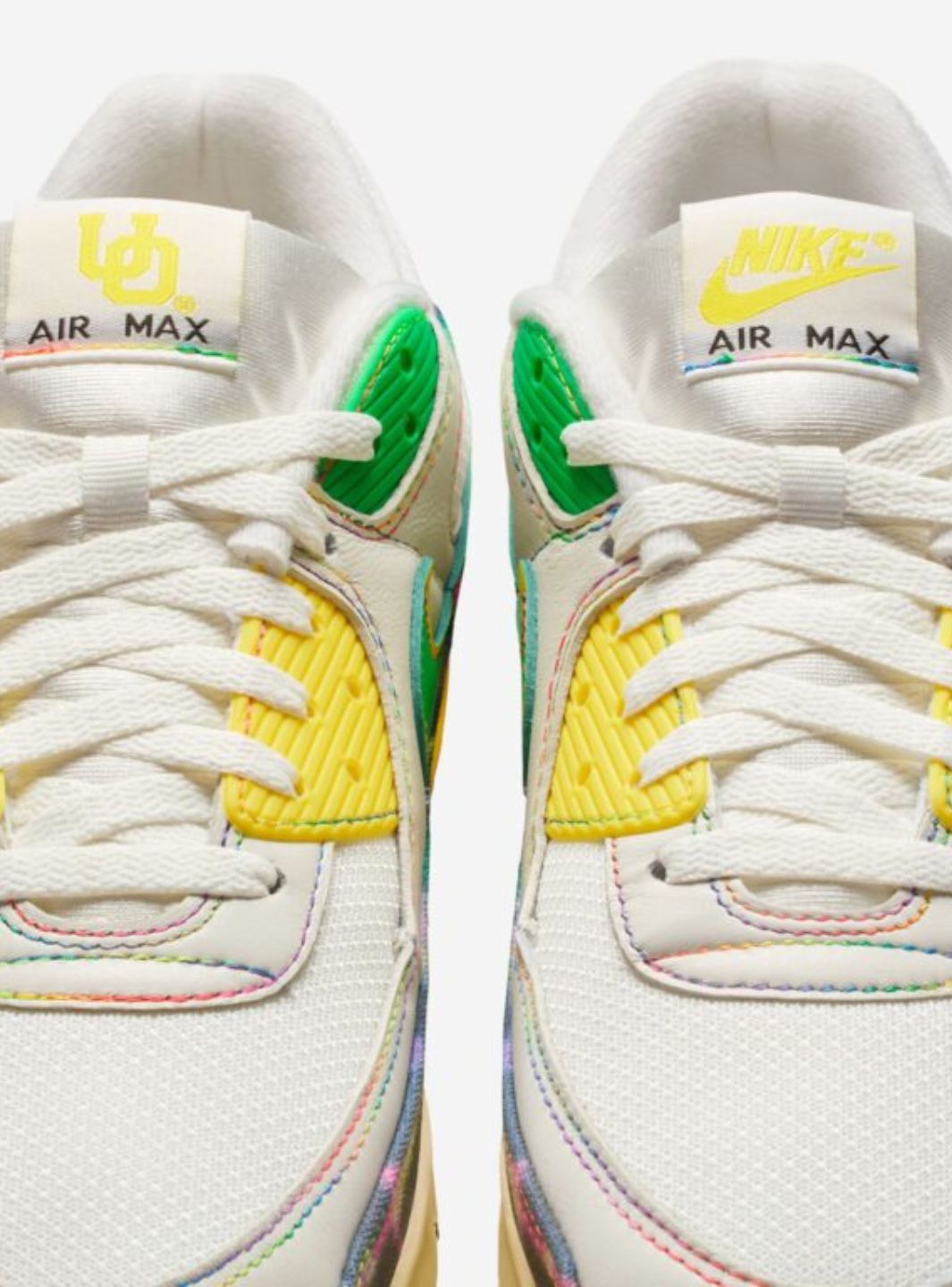 Nike Air Max 90 x Grateful Dead x University of Oregon Baskets Blanc Mixte - 8