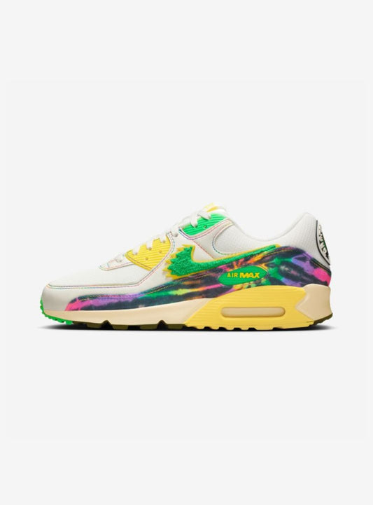 Nike Air Max 90 x Grateful Dead x University of Oregon Baskets Blanc Mixte - 1