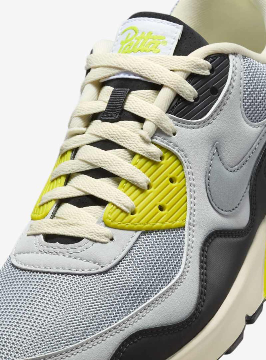 Nike Air Max 90 SP x Patta Waves Cyber Baskets Gris Vert Homme Femme - 3