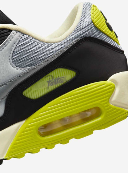 Nike Air Max 90 SP x Patta Waves Cyber Baskets Gris Vert Homme Femme - 7