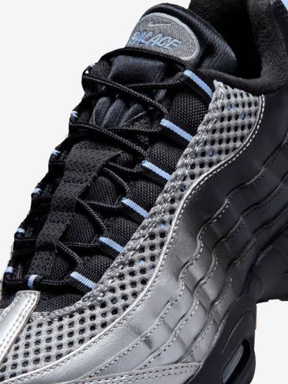 Nike Air Max 95 x Palace Big Bubble Metallic Silver Baskets Argent Mixte - 3