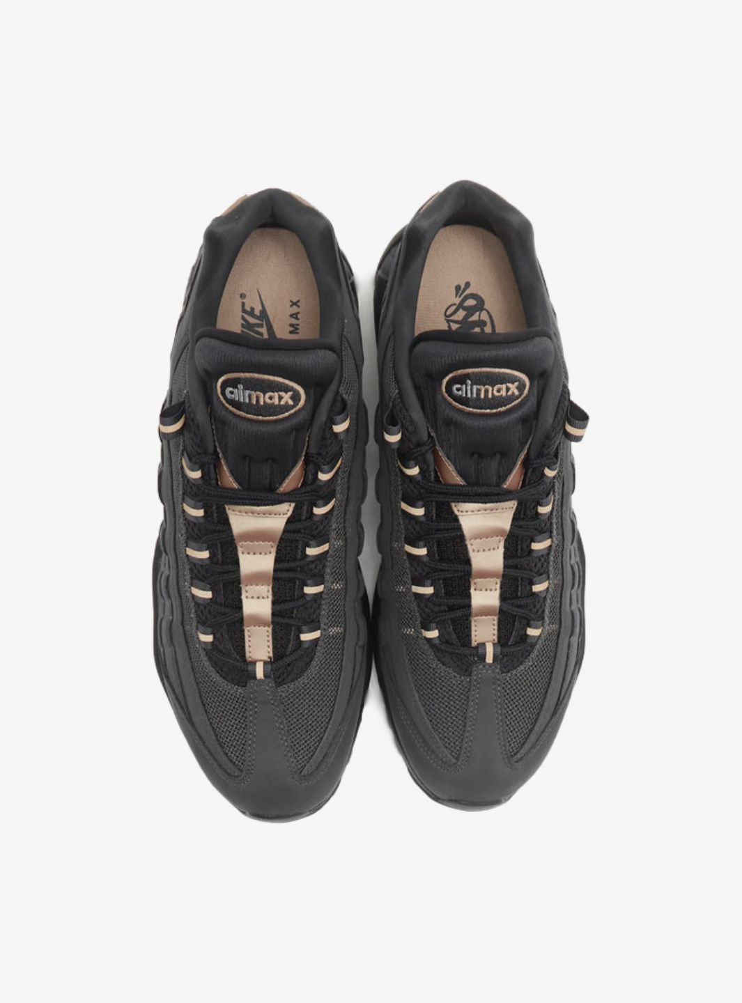Nike Air Max 95 x Central Cee Live Yours Baskets Noir Marron Homme Femme - 3
