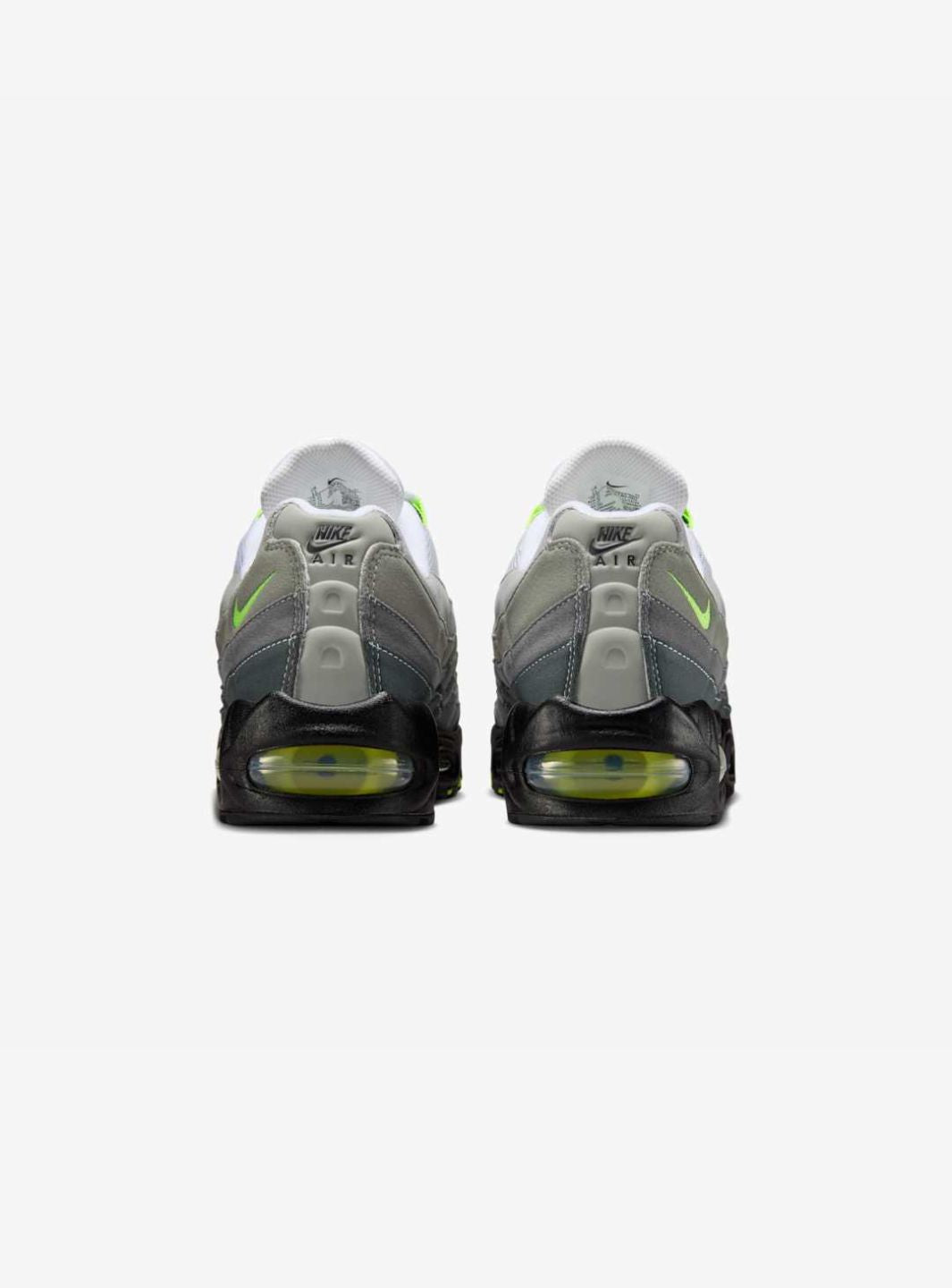 Nike Air Max 95 OG Big Bubble Neon Baskets Gris Noir Homme Femme - 6