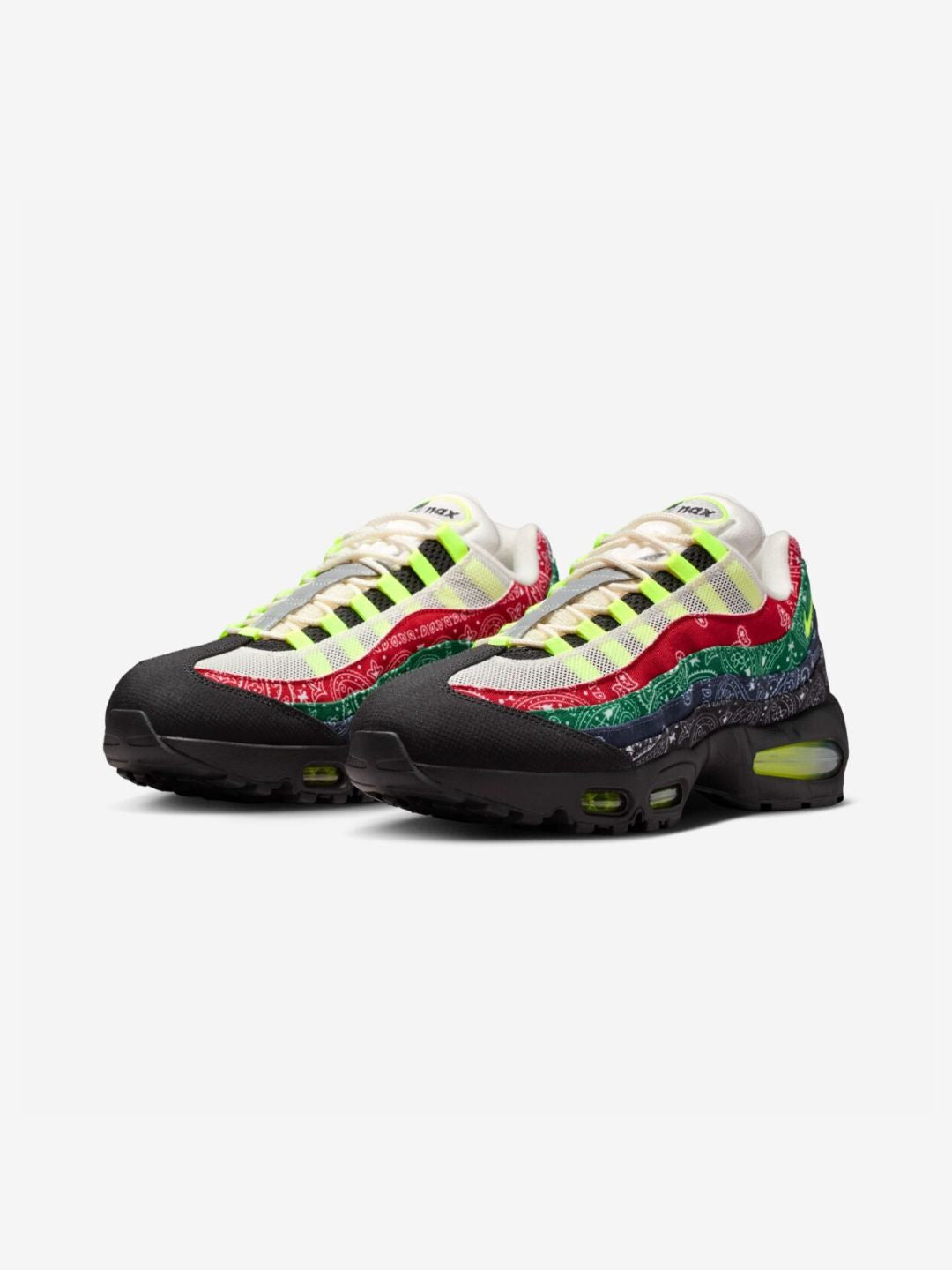 Nike Air Max 95 OG Big Bubble Neon Paisley Bandana