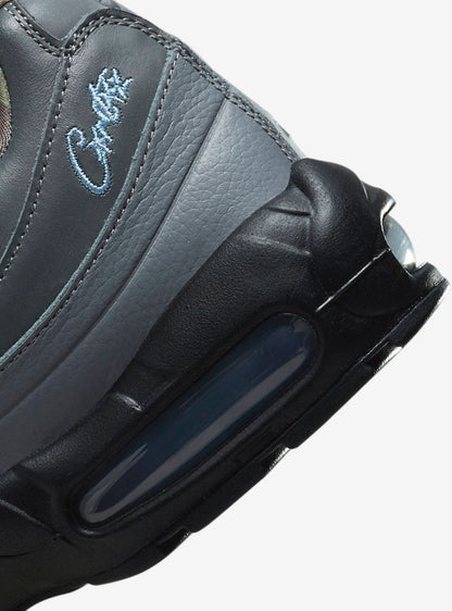 Nike Air Max 95 SP x Corteiz Aegean Storm Baskets Gris Bleu Homme Femme - 5