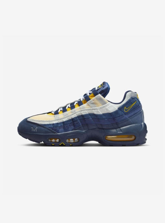 Nike SB Air Max 95 x Eric Koston Obsidian Speed Yellow Baskets Bleu Mixte - 1