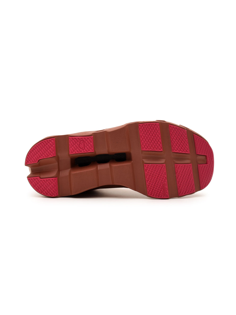 On Cloudmonster Rose/Cork | Femme | Chaussures Running | Amorti Helion