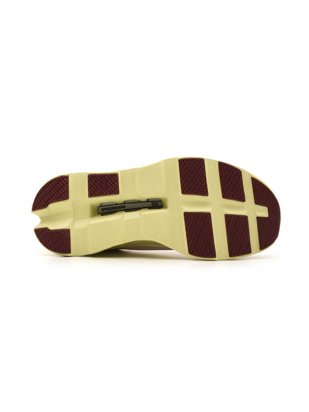 On Cloudmonster Frost/Acacia | Homme | Chaussures Running | Amorti Helion