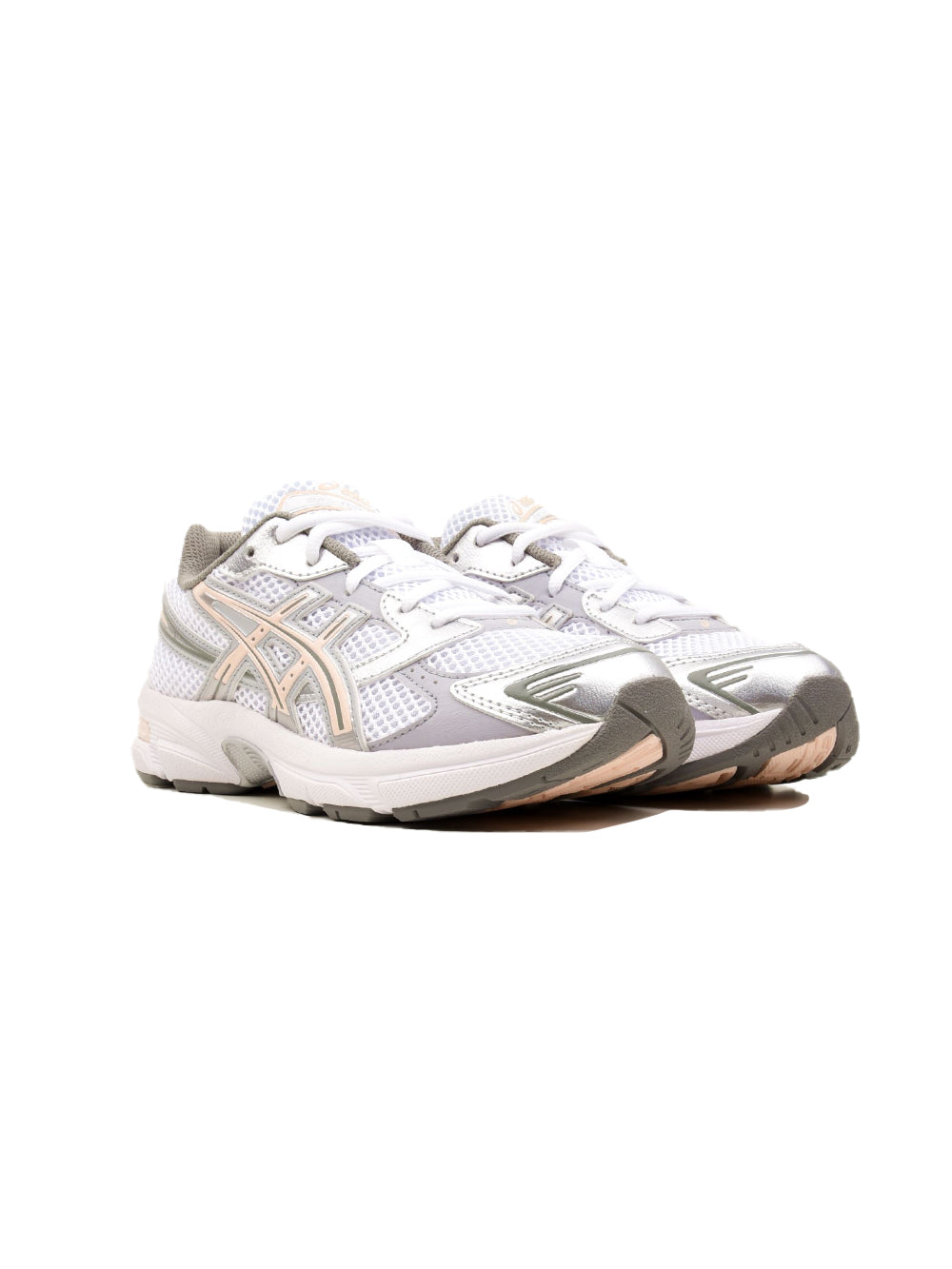 ASICS Gel-1130 White Pearl Pink, Baskets Basses Enfant Mesh – photo 2