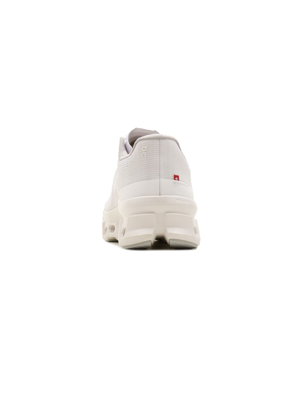 On Cloudmonster Void White/White | Homme | Chaussures Running | Mesh Tactile