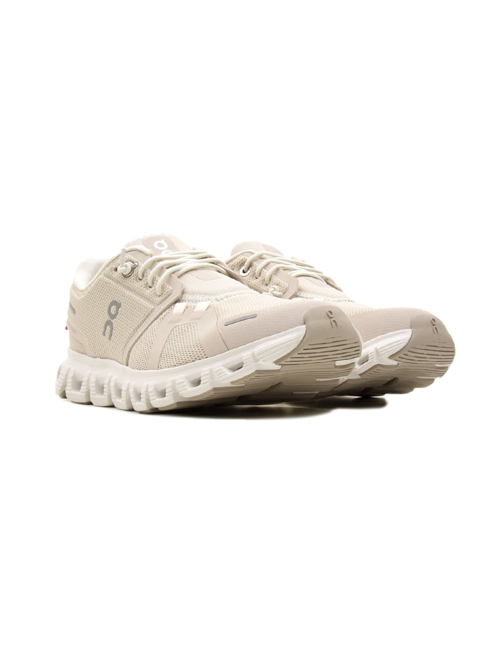 On Cloud 6 Pearl White | Femme | Chaussures Running | Mesh CloudTec