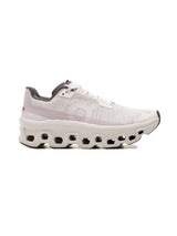 On Cloudmonster Void Ivory/Wolf | Femme | Chaussures Running | Mesh Tactile