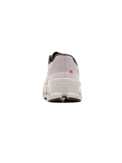 On Cloudmonster Void Ivory/Wolf | Femme | Chaussures Running | Mesh Tactile