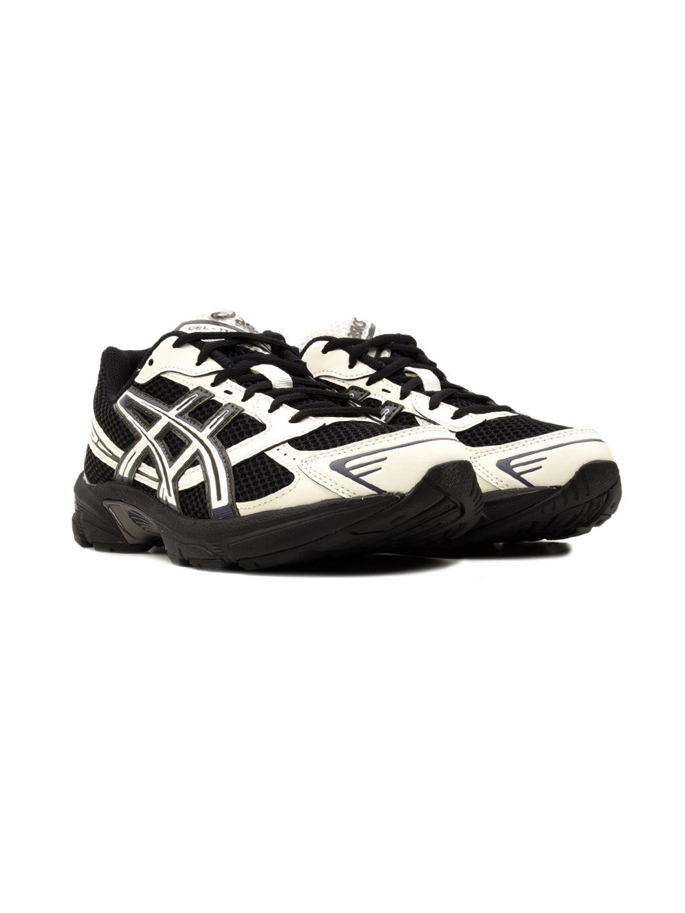 ASICS Gel-1130 Black Cream, Baskets Basses Homme Mesh – photo 2