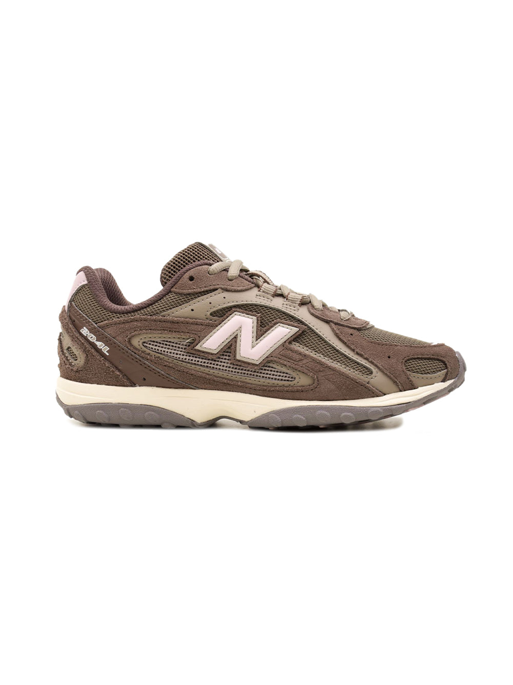 New Balance 204L Cortado Stone Pink Baskets Marron Rose Femme - 1