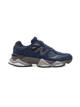 New Balance 9060 Sneakers Basses Unisexe en Suède et Mesh, Amorti ABZORB