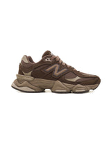 New Balance 9060 Sneakers Basses Unisexe en Suède et Mesh, Amorti ABZORB