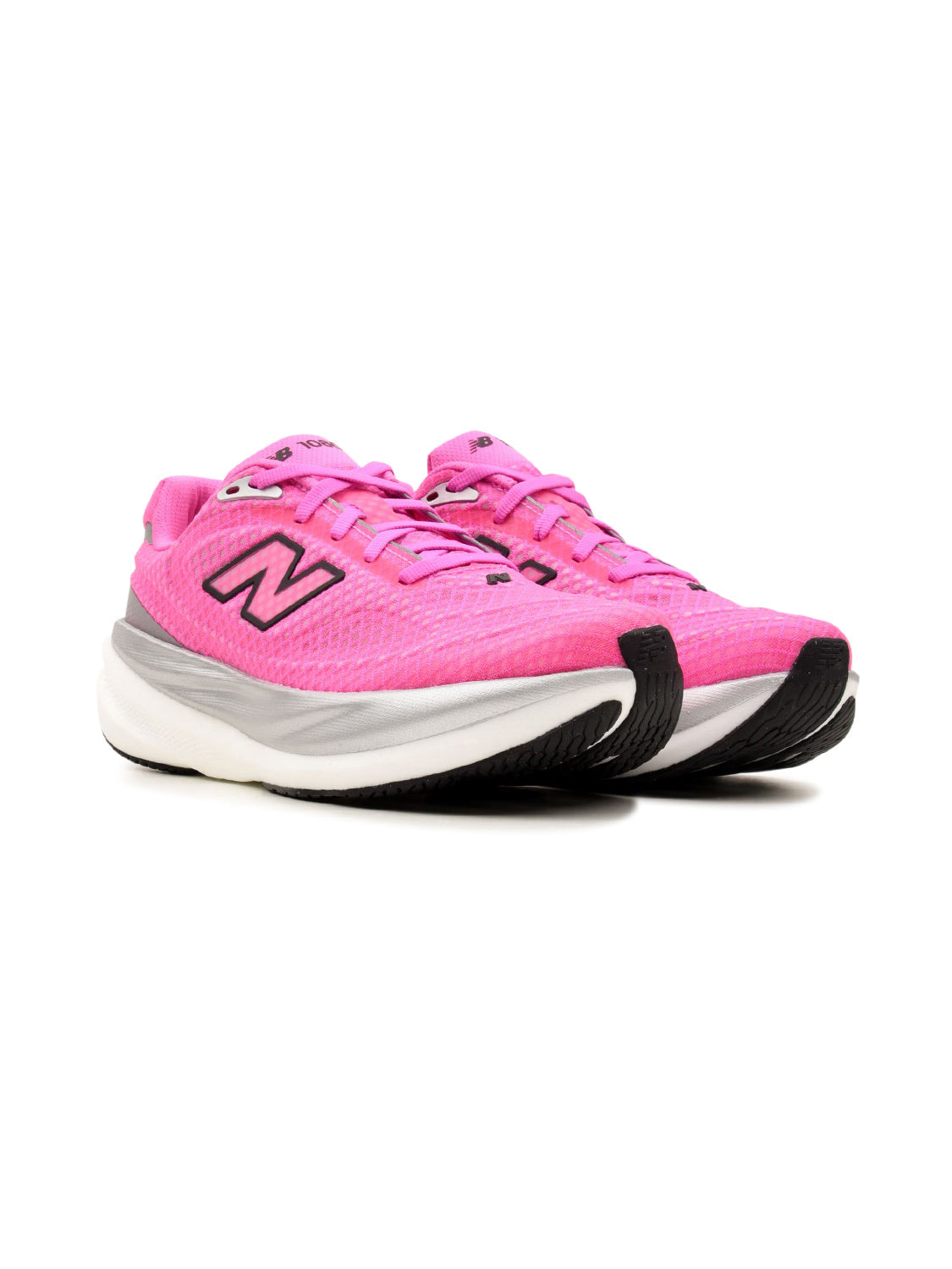 New Balance 1080 v15 Pink Heat Black Chaussures Running Rose Femme - 2