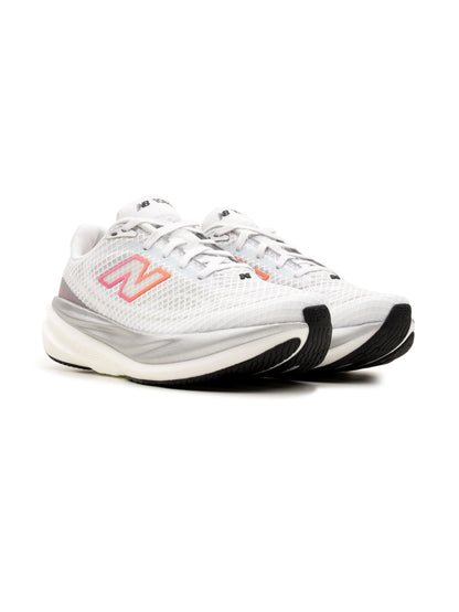 New Balance 1080 v15 White Pink Heat Chaussures Running Blanc Femme - 2