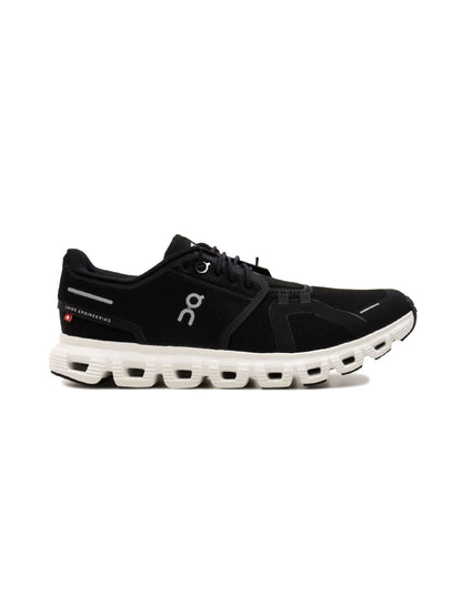 On Cloud 6 Black/White | Homme | Chaussures Running | Mesh CloudTec