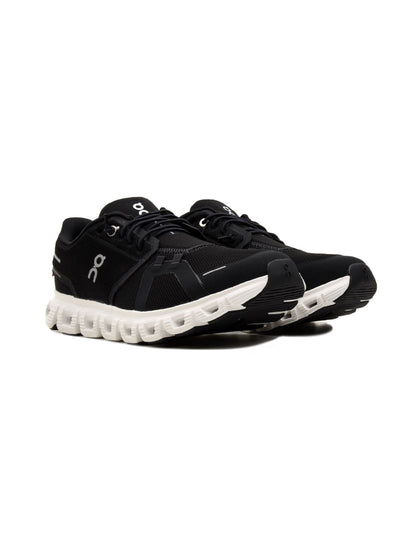 On Cloud 6 Black/White | Homme | Chaussures Running | Mesh CloudTec