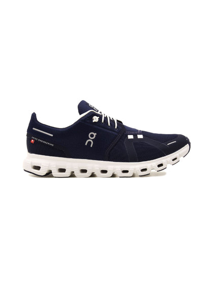 On Cloud 6 Midnight/White | Homme | Chaussures Running | Mesh CloudTec