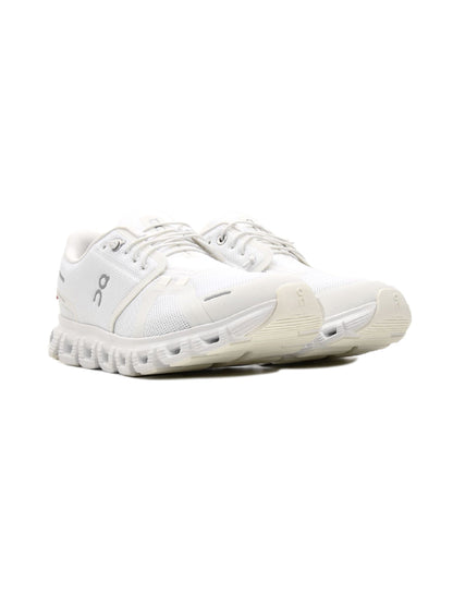 On Cloud 6 White/White | Homme | Chaussures Running | Mesh CloudTec