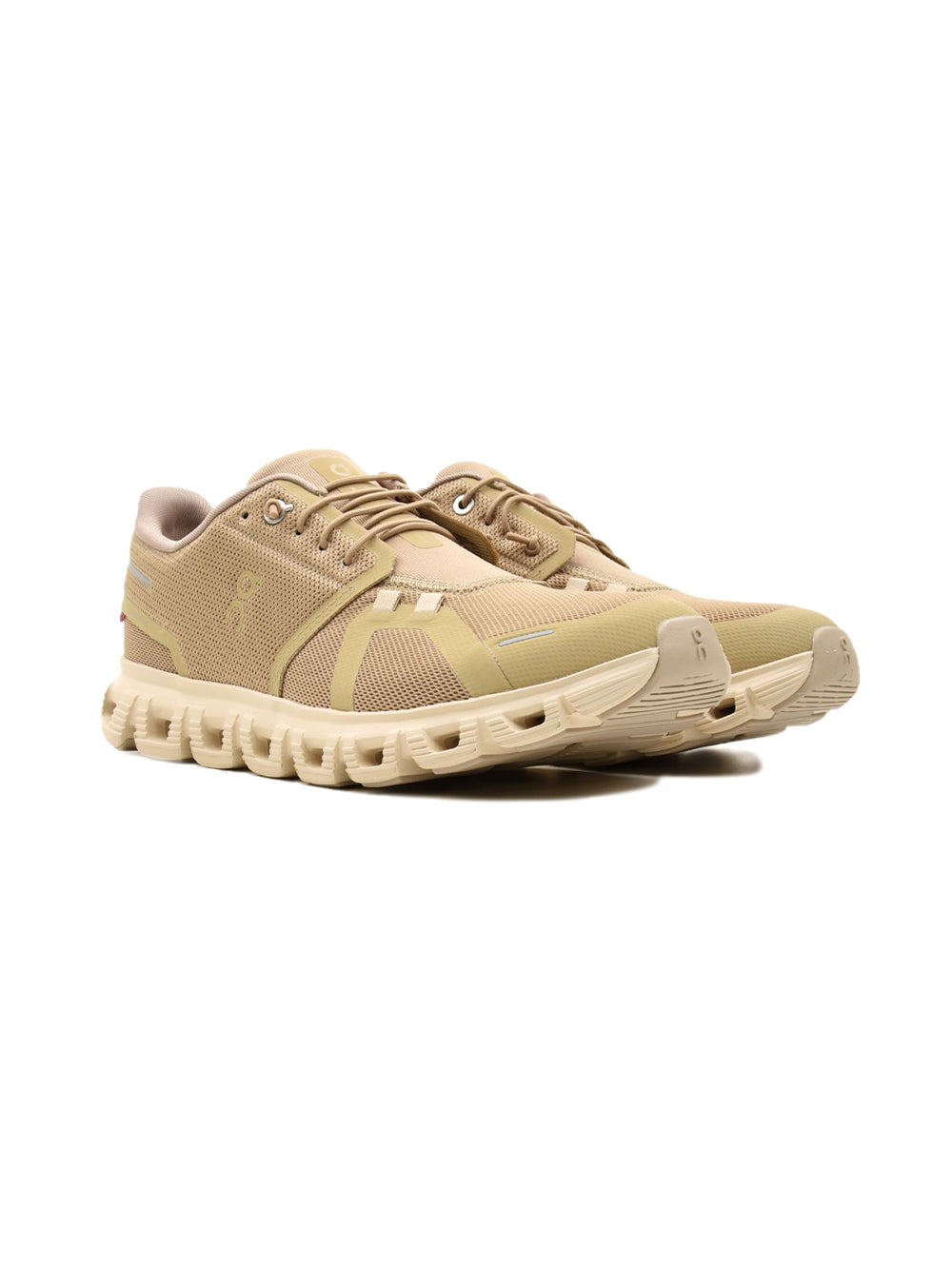 On Cloud 6 Chai/Sand | Homme | Chaussures Running | Mesh CloudTec