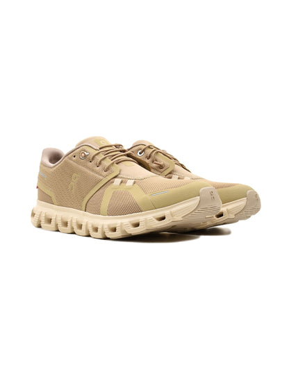 On Cloud 6 Chai/Sand | Homme | Chaussures Running | Mesh CloudTec