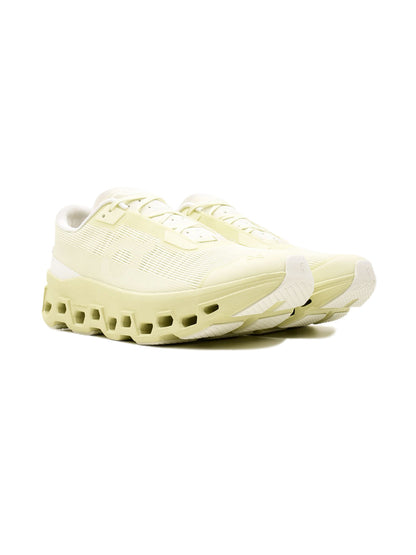 On Cloudmonster Void Seedling/Linen | Homme | Chaussures Running | Mesh Tactile
