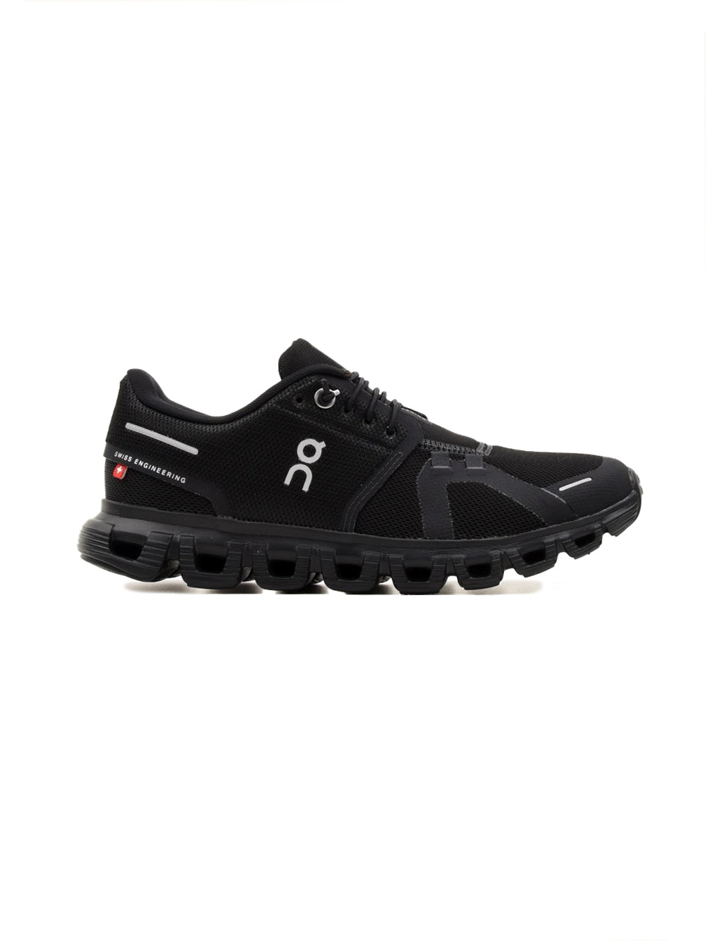 On Cloud 6 Black/Black | Femme | Chaussures Running | Mesh CloudTec