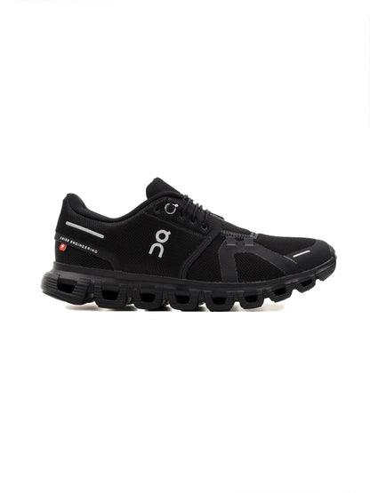 On Cloud 6 Black/Black | Femme | Chaussures Running | Mesh CloudTec