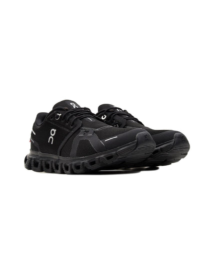 On Cloud 6 Black/Black | Femme | Chaussures Running | Mesh CloudTec