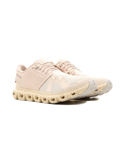 On Cloud 6 Sand/Sand | Femme | Chaussures Running | Mesh CloudTec