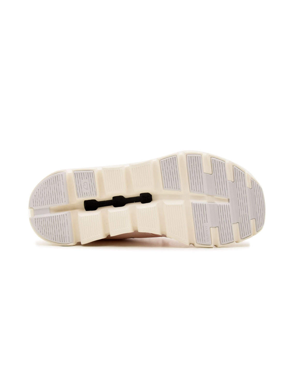 On Cloud 6 Salt/Gardenia | Femme | Chaussures Running | Mesh CloudTec