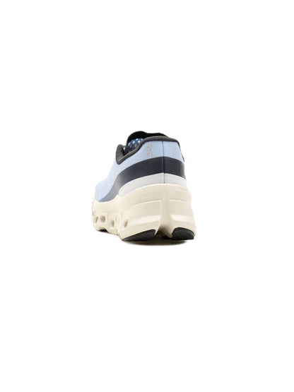 On Cloudmonster 1 Cerulean/Ice | Femme | Chaussures Running | Amorti Helion