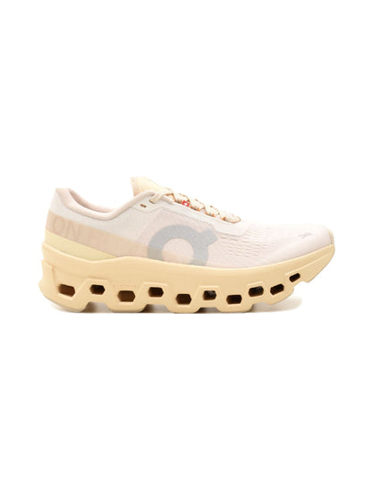 On Cloudmonster 1 Dew/Blonde | Femme | Chaussures Running | Amorti Helion
