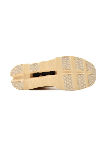 On Cloudmonster 1 Dew/Blonde | Femme | Chaussures Running | Amorti Helion