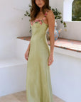 Robe Longue Femme Fleurie – Bretelles Fines et Coupe Fluide