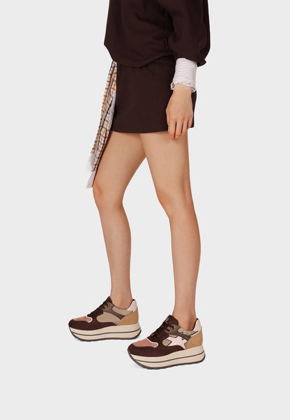 Baskets Femme Capucine – détail de la matière