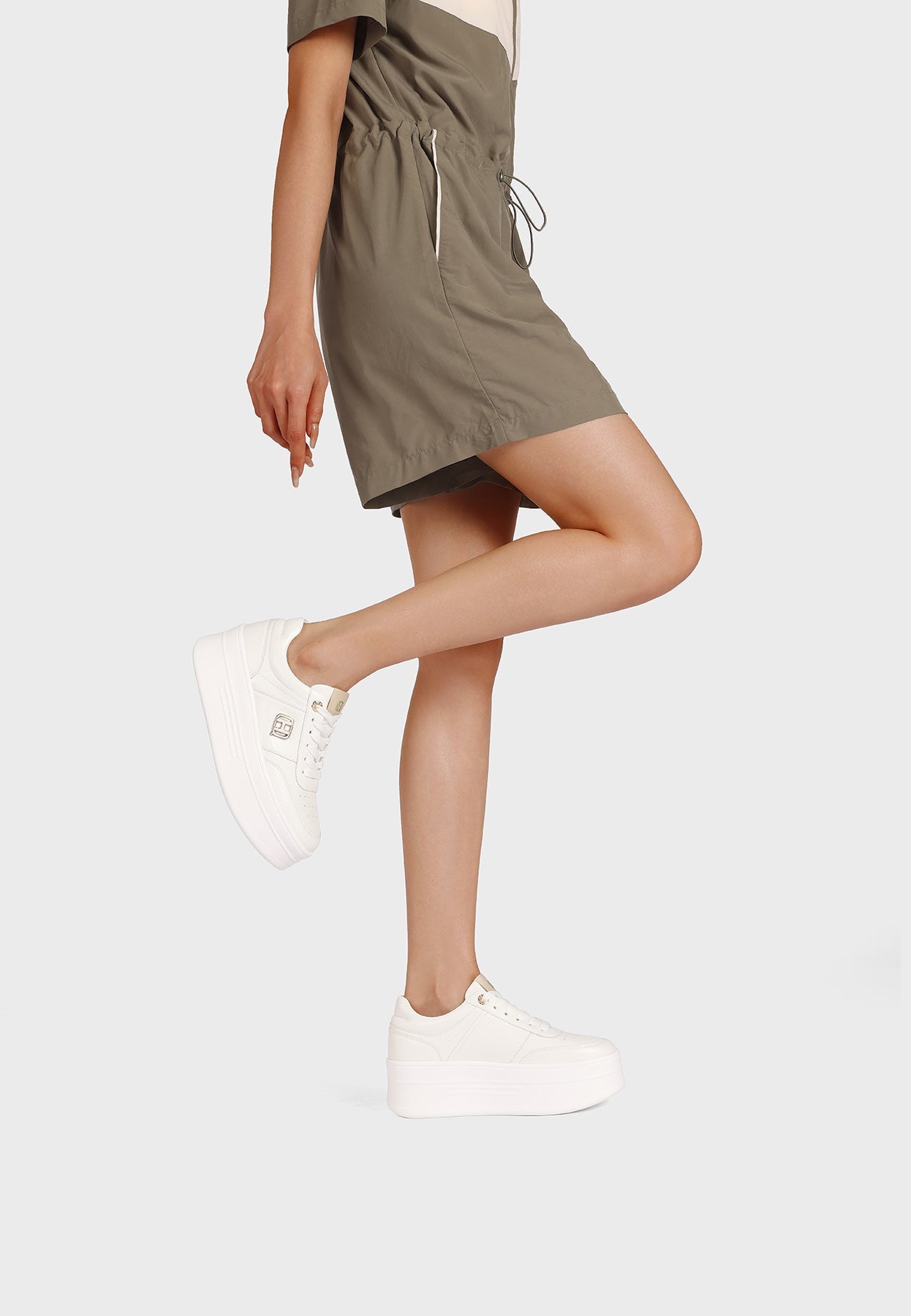 Baskets Femme Nolwenn – détail de la matière