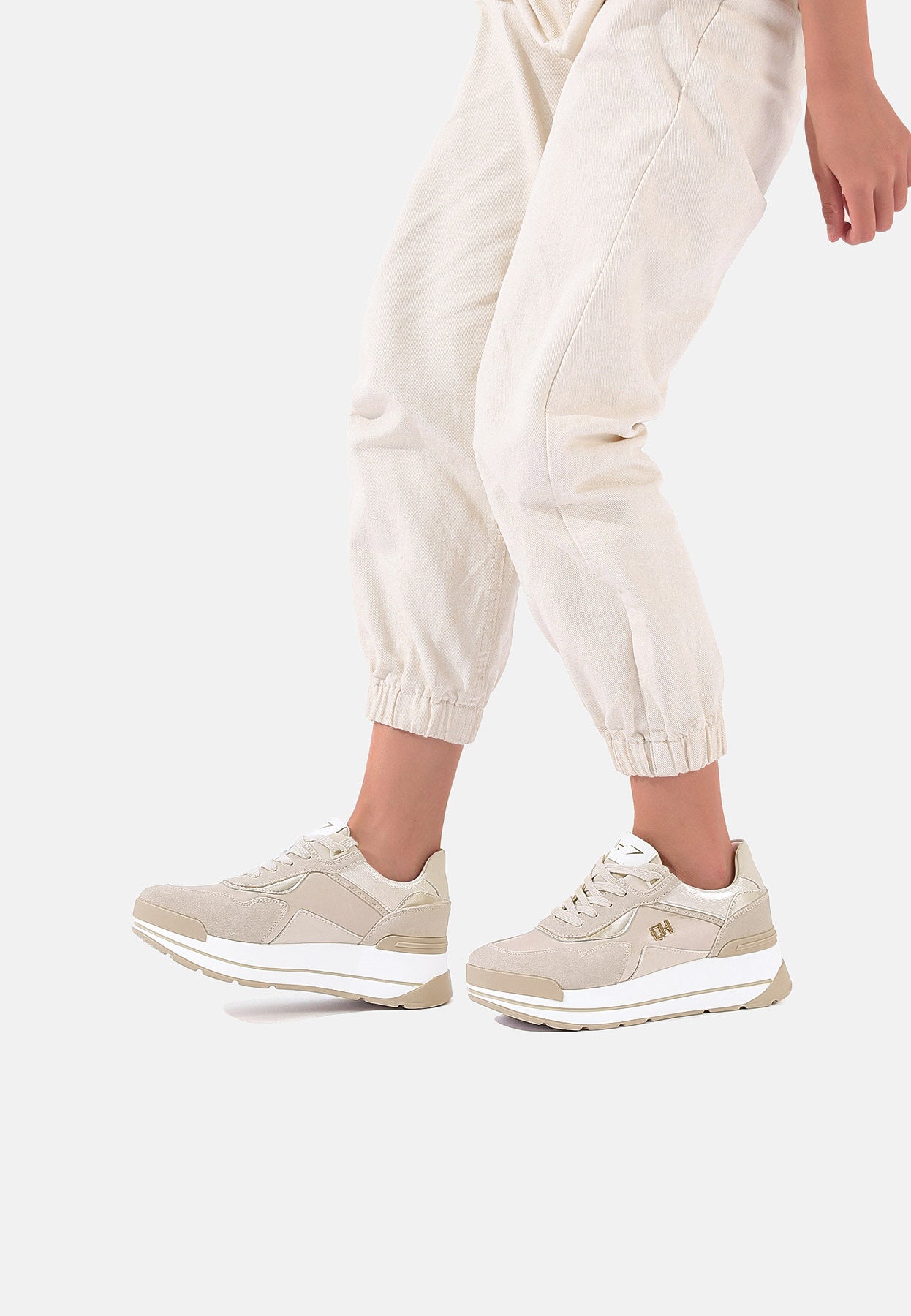 Baskets Femme Aliénor – détail de la matière