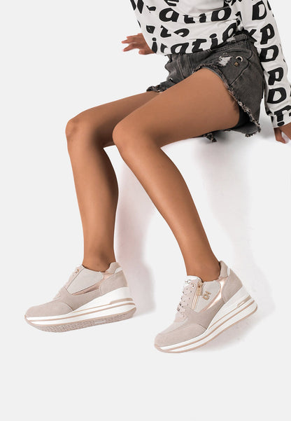 Baskets Femme Émilienne – détail de la matière
