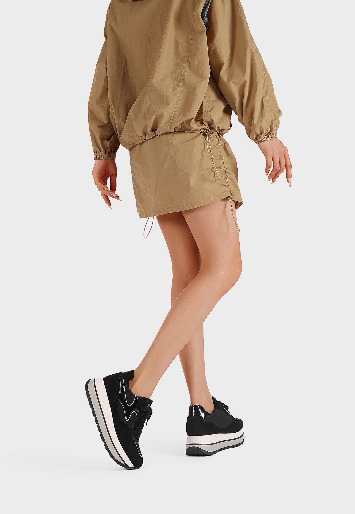 Baskets Femme Romy – détail de la matière